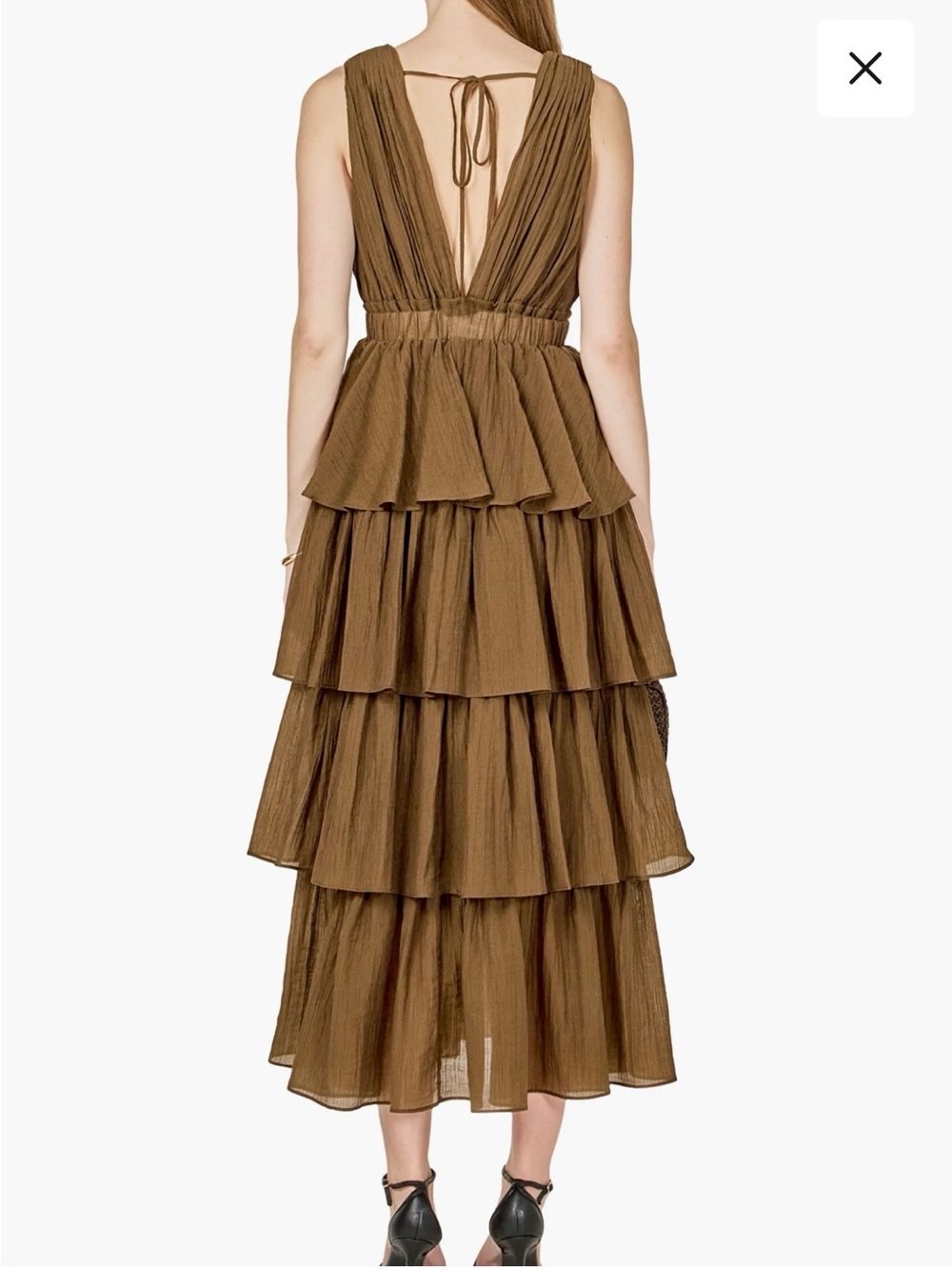 ENDLESS ROSE TIERED SLEEVELESS MAXI DRESS - Picture 5 of 6
